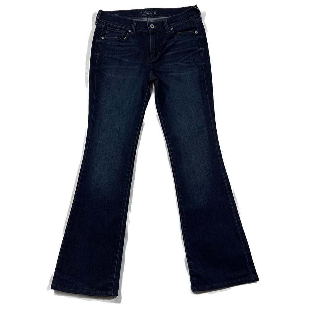 Lucky Brand Brooke Slim Boot Dark Wash Ankle Jeans Size 6/28